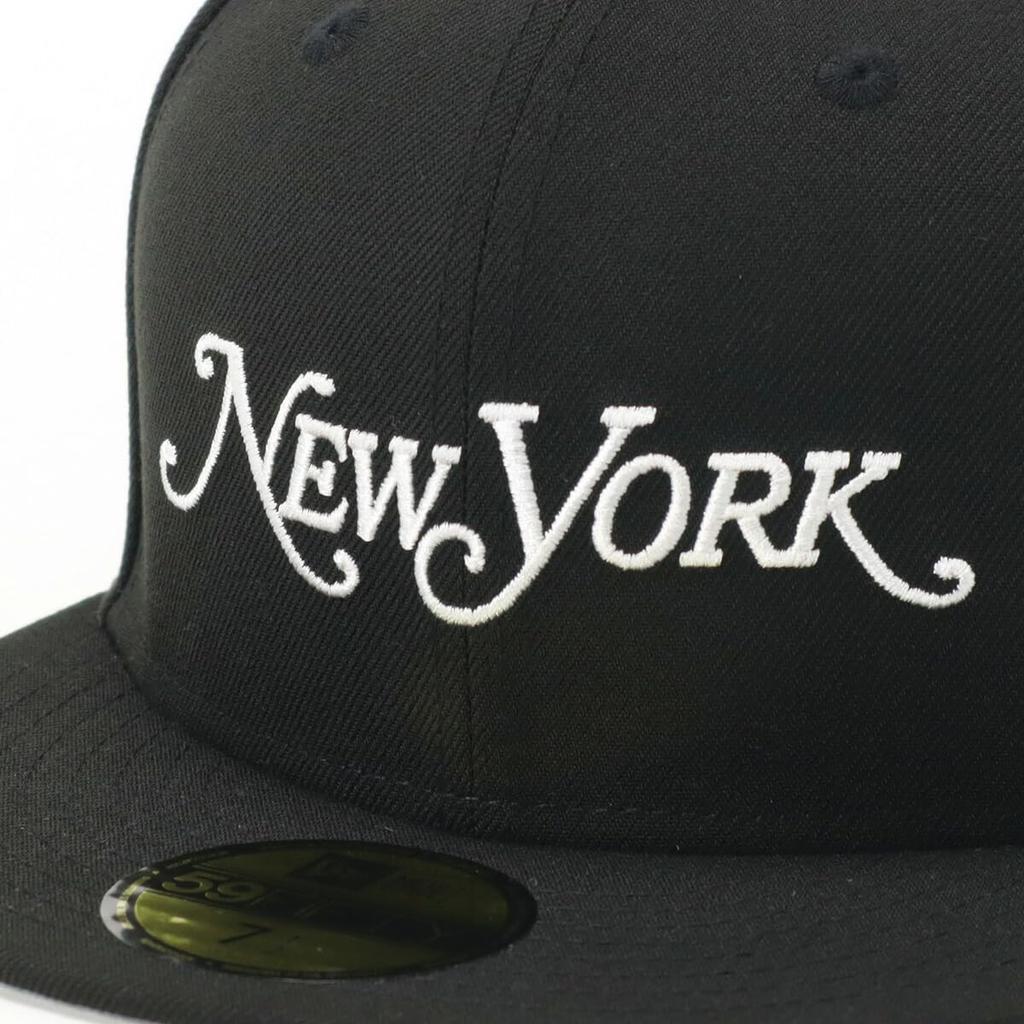 New Era Кепка New Era 59FIFTY New York Magazine Collaboration черная 7 5950 NYMG BLK 1/2