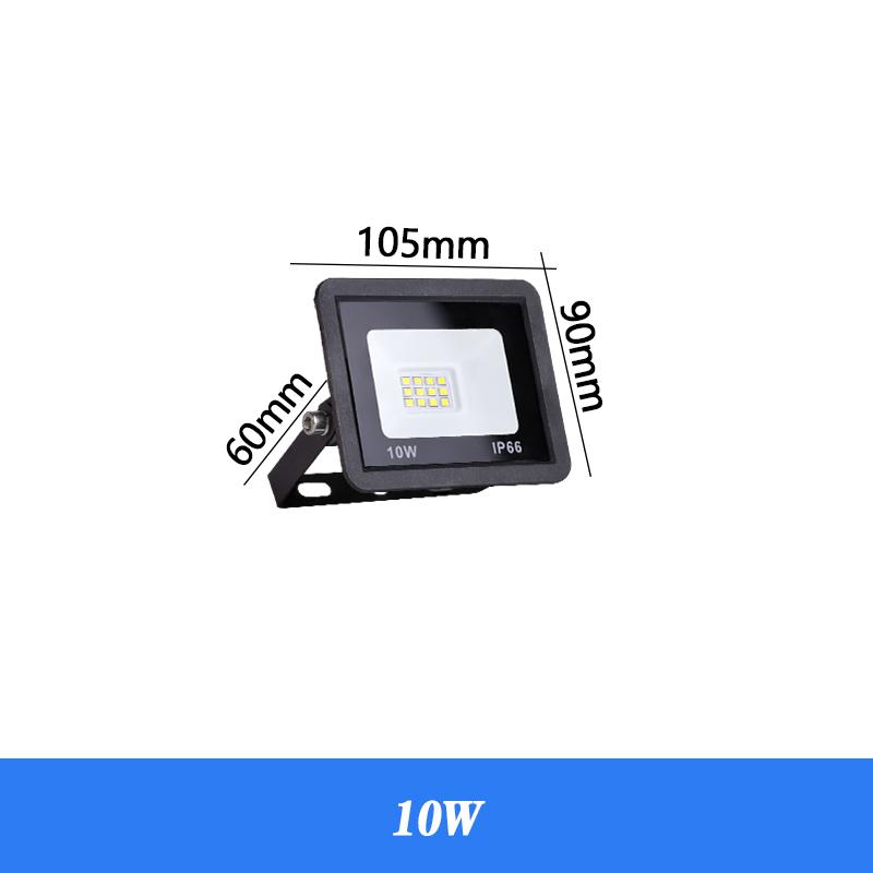 LED Flood Lights Outdoor Lighting 200W 100W 50W AC 220V 230V IP66 Waterproof Outdoor Garden Wall Lamps Projector LED Floodlight