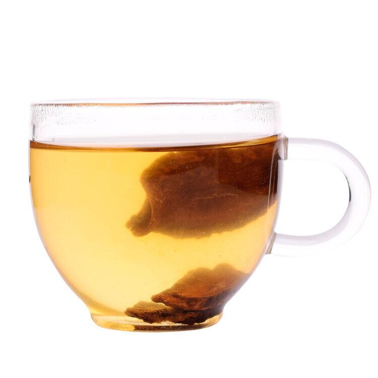 Банки 90 г чая с золотым корнем лопуха, цветочного чая, круглые ломтики лопуха