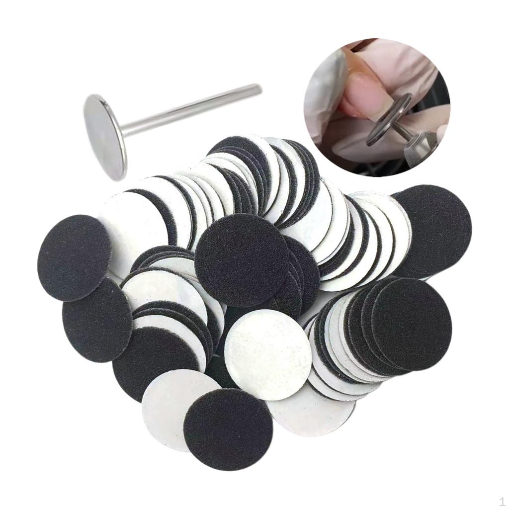 Бумажные сменные диски Самоклеящиеся диски для электрической пилки для ног Инструменты для удаления мозолей