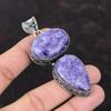 Лепидолит Подвеска Подвеска ручной работы Ювелирные изделия из натурального драгоценного камня Подвеска из стерлингового серебра 925 пробы Последний дизайн Подвеска Винтажные ювелирные изделия Подарок для него
