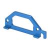 RC Servo Mount Aluminum Alloy Servo Mount Upgrade Parts for Traxxas Latrax Teton 1 18 RC Crawler Car Blue