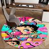 Betty Boop Round Chair Mat - Home Decor, Sofa Carpet, Office Rug Gift for Bedroom