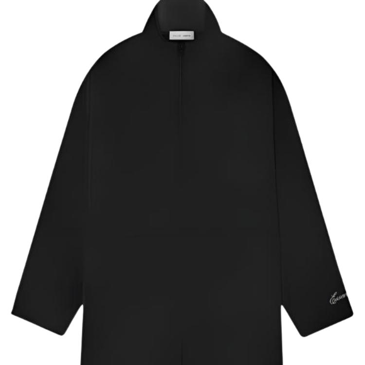 Fear of God Essentials Нейлоновая куртка на молнии мужская куртки черная 202SP256560F
