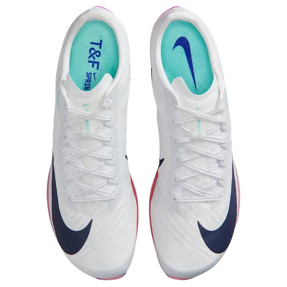 Nike Мужские кроссовки для бега Maxfly 2 с амортизацией Белый Черный Красный FD8395-100