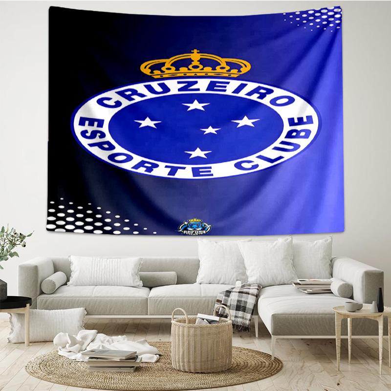 1PC Fc Emblem Printed Tapestry Room Decoration Wall Hanging for Living Room Bedroom, dormitory, Birthday and Christmas gifts