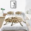 3D Spider Pattern Bedding Set Insect Printed Down Duvet Cover with Pillowcase Youth Single Double Bed Full Size Home Decoration