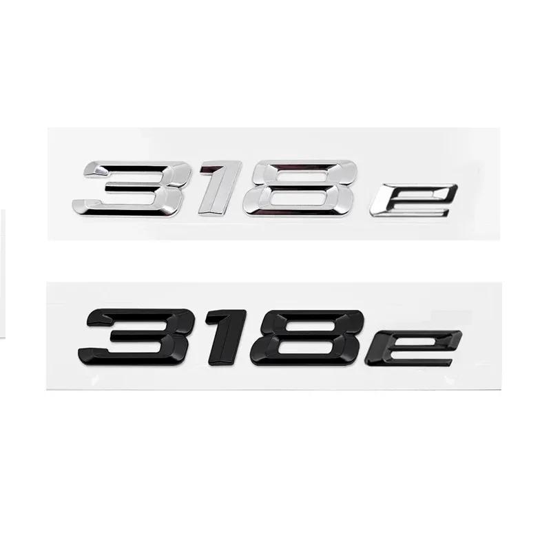 ABS Наклейка-эмблема с логотипом букв на багажник автомобиля Для BMW 316e 318e 320e 323e 325e 330e 335e 530e E46 E90 E91 F30 F31 F34 G20 G30