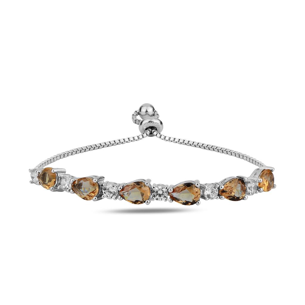 Потрясающий серебряный регулируемый браслет с драгоценным камнем Зултанит - Камень с изменением цвета Браслет из султанита - Турецкая диаспора Зултанит Ювелирные изделия