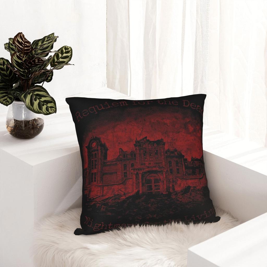 Residents Evils 9 Requiem Pillow Cover Printed Cushion Cover Decorations Games Throw Pillow Case Cover Home Multi Size