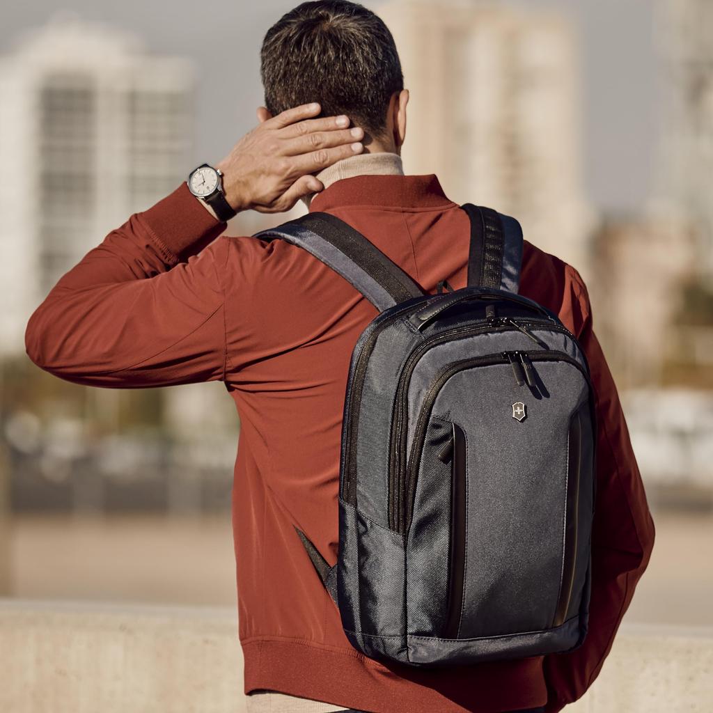 Victorinox Altmont Professional Compact Laptop Backpack with Detachable and Simple Design for Business Includes Dedicated Compartment for 16L Black