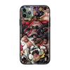 W-39 One Piece Marshall D Teach Soft Black Case for iPhone 11 12 13 14 15 6 7 8 X XS Pro Max XR Samsung  S21 S22 S23 S24 FE Ultra S8 Plus