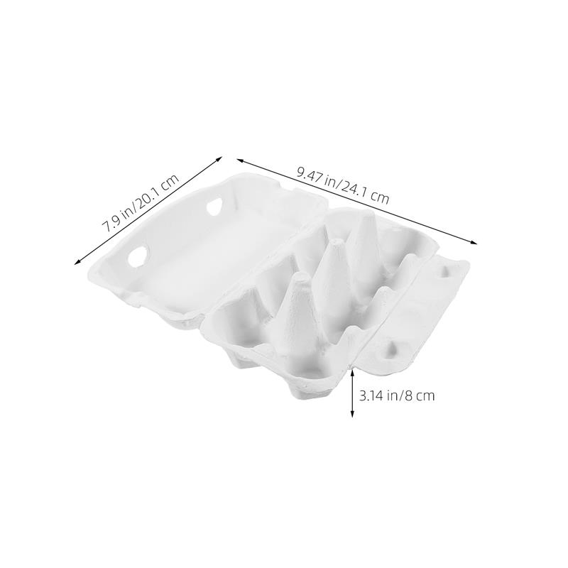 10 шт. 4/6/8 сеток из крафт-целлюлозы органайзеры коробки лотки для хранения контейнер холодильник пустой держатель для курицы