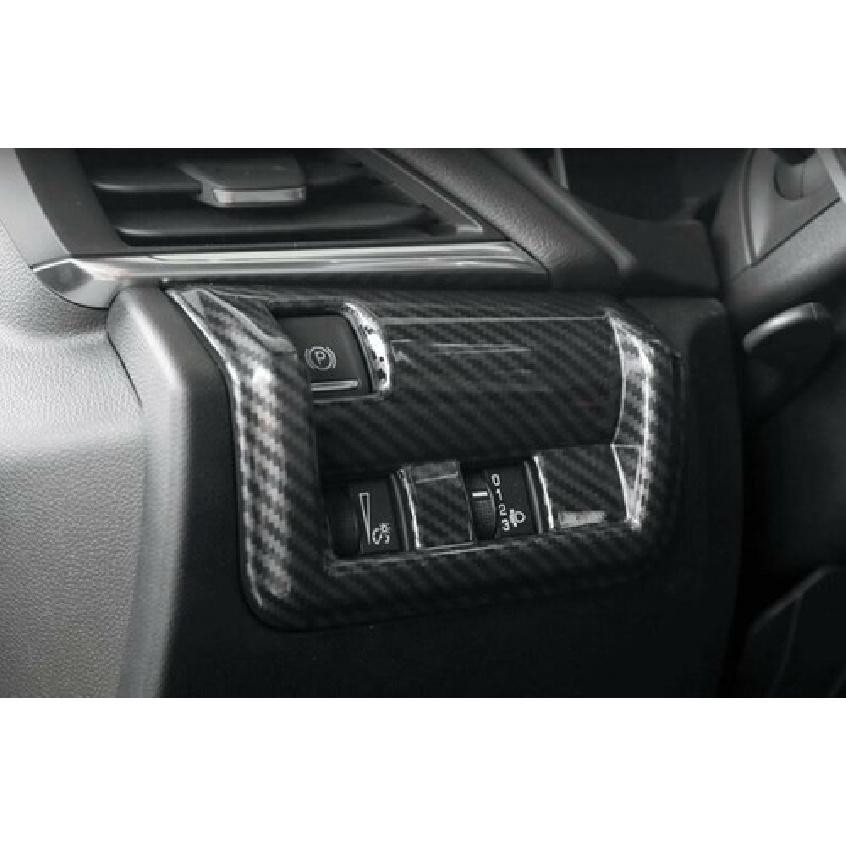Fit For Cadillac CT5 - Carbon Fiber Headlight Switch Control Frame Trim