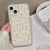Чехлы для мобильных телефонов iPhone 11 13 15 Pro Max 12 14 Pro Max Чехол для iPhone 16 15 Plus 13 Pro 12 Матовая текстура с рисунком в виде мультяшных цветов