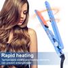 Портативный выпрямитель для волос с дисплеем температуры, электрический щипцы для завивки волос с быстрым нагревом, дорожная плойка для завивки волос, женский инструмент для укладки волос