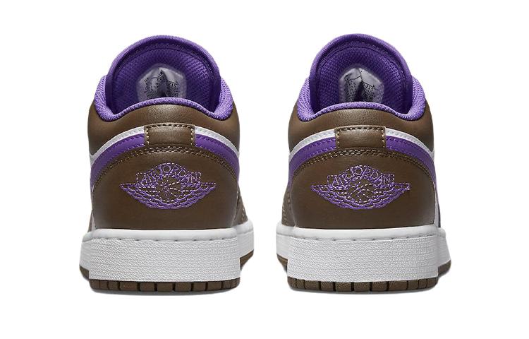 Jordan 1 Низкий Пурпурный Мокко GS 553560-215