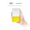 Мини Портативный Микро Проектор Горячая Распродажа Детский Желто-Белый Проектор