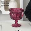 Ретро набор хрустальных стаканов для мороженого Shangqi