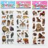 Wildlife Wild Animals Scrapbooking Bubble Stickers 10 Sheets/Set