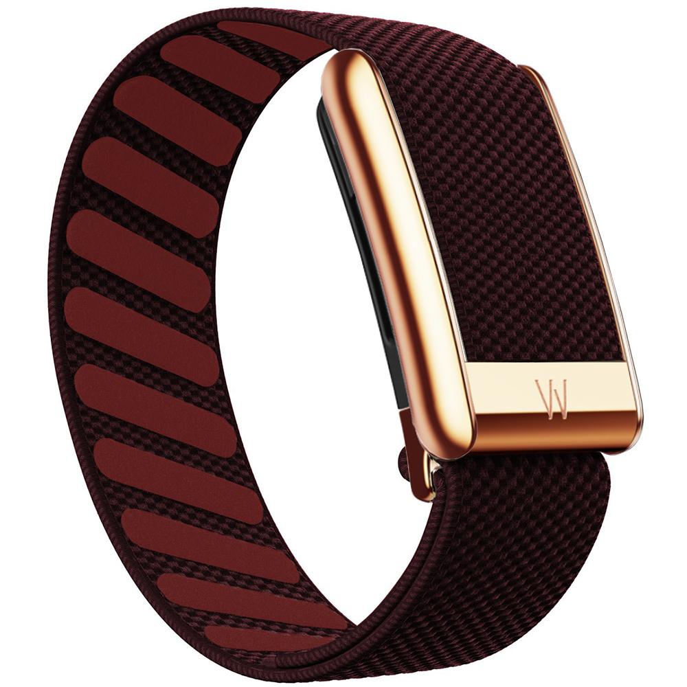 Hot Suitable for Whoop 5.0 Watch Strap Nylon Woven LIFE/PEAK Sports Replacement Strap with Rose Gold Silver Metal U-Shaped Frame
