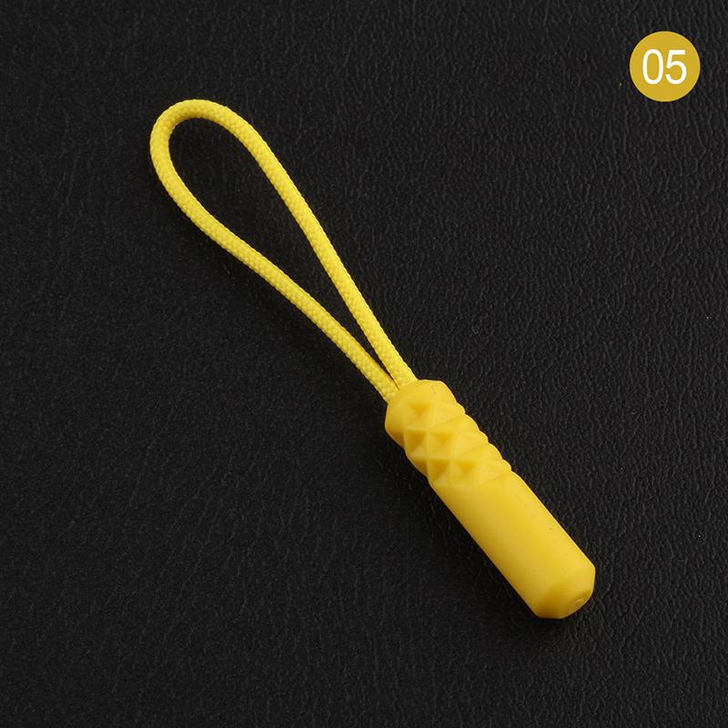 5Pcs Zippers Pull Puller End Fit Rope Tag Replacement Clip Broken Buckle Fixer Suitcase Tent Backpack Zipper Cord