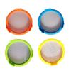 2pcs Metal Wide Mouth Tool For 86mm Jar Sprouting Lid Strainer Sealing Ring Lid Mesh Sprout Cover
