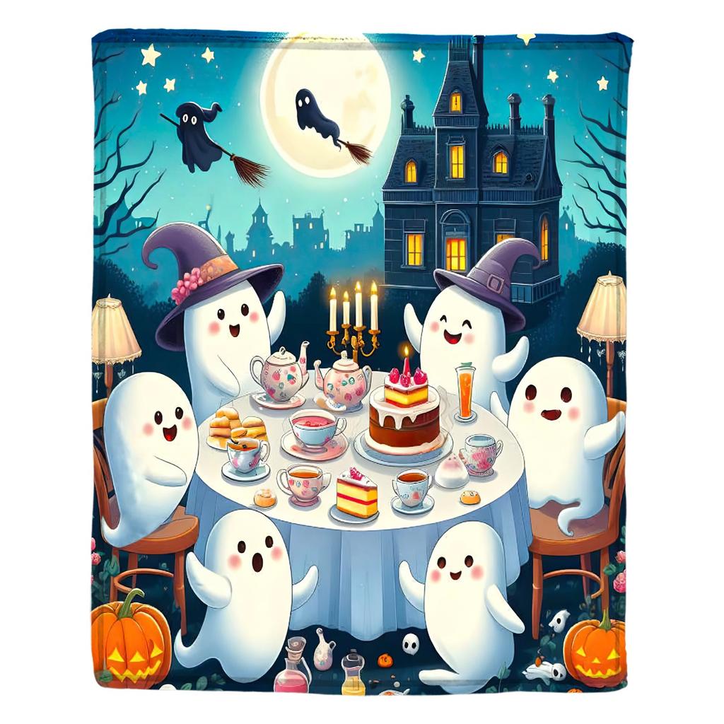 Halloween Print Blanket