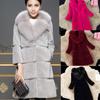 Winter Warm Artificial Faux Fur Coat Long Coat Luxury Coats Plus Size Women Warm Collar Women's Winter Jacket