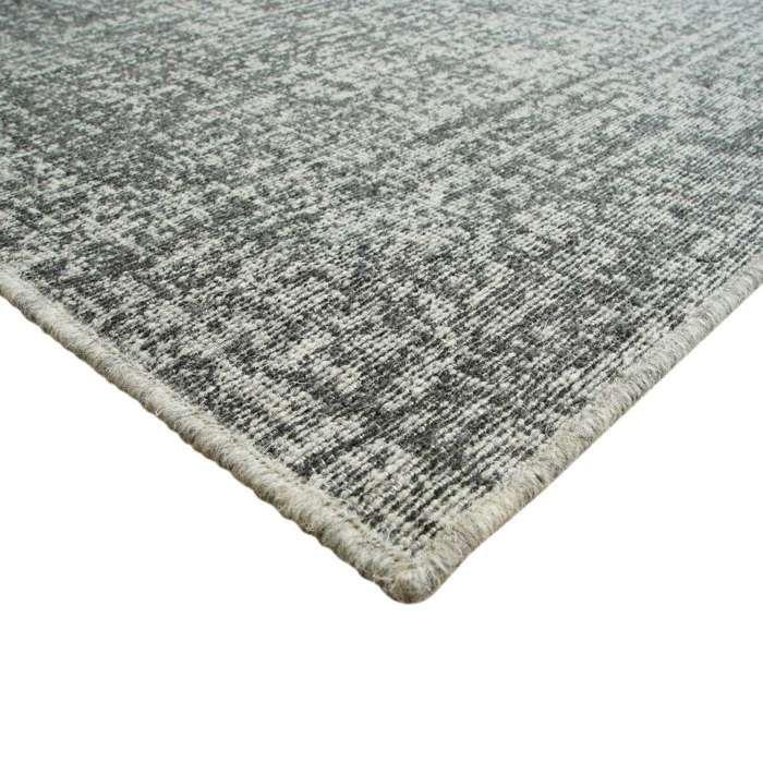 Tapis en laine gris foncé 160x230