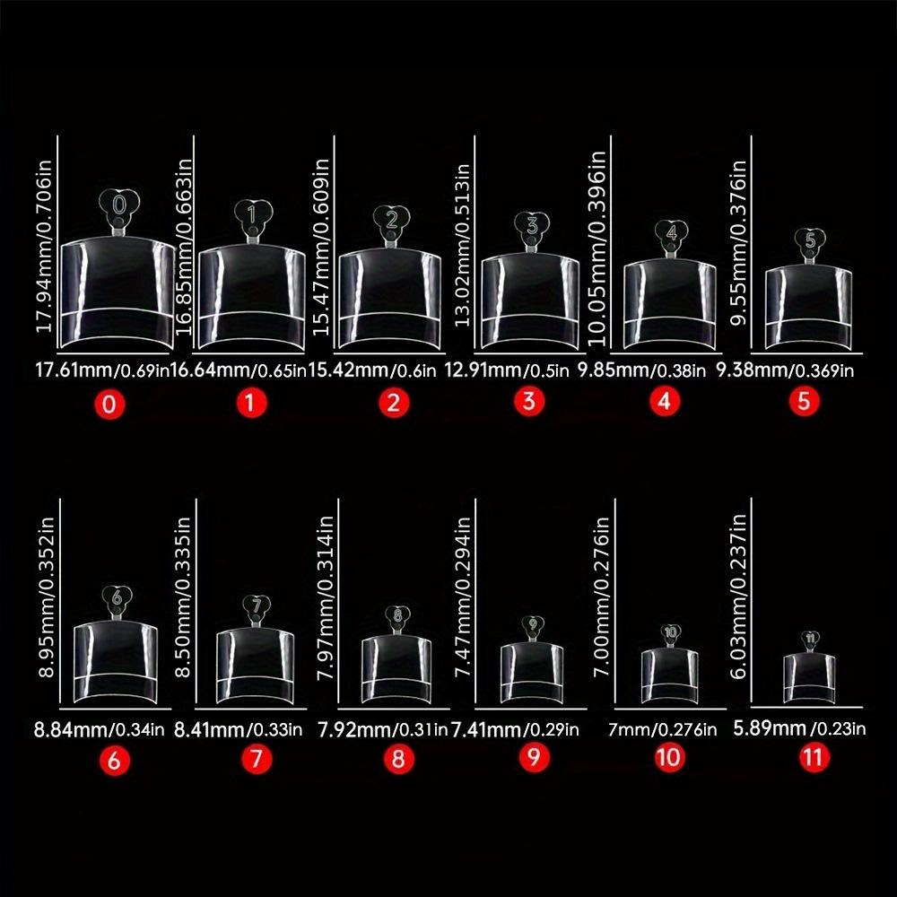 120 прозрачных полунаклеек, накладок на ногти, полупокрытых накладных ногтей, наклеек на всю длину, светлых накладок на ногти