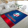 Atletico Madrid Customizable Name Carpet Suitable for Foyer Balcony Bedrooms Game Room Anti-slip Rug Office home decor Spiritual Gift
