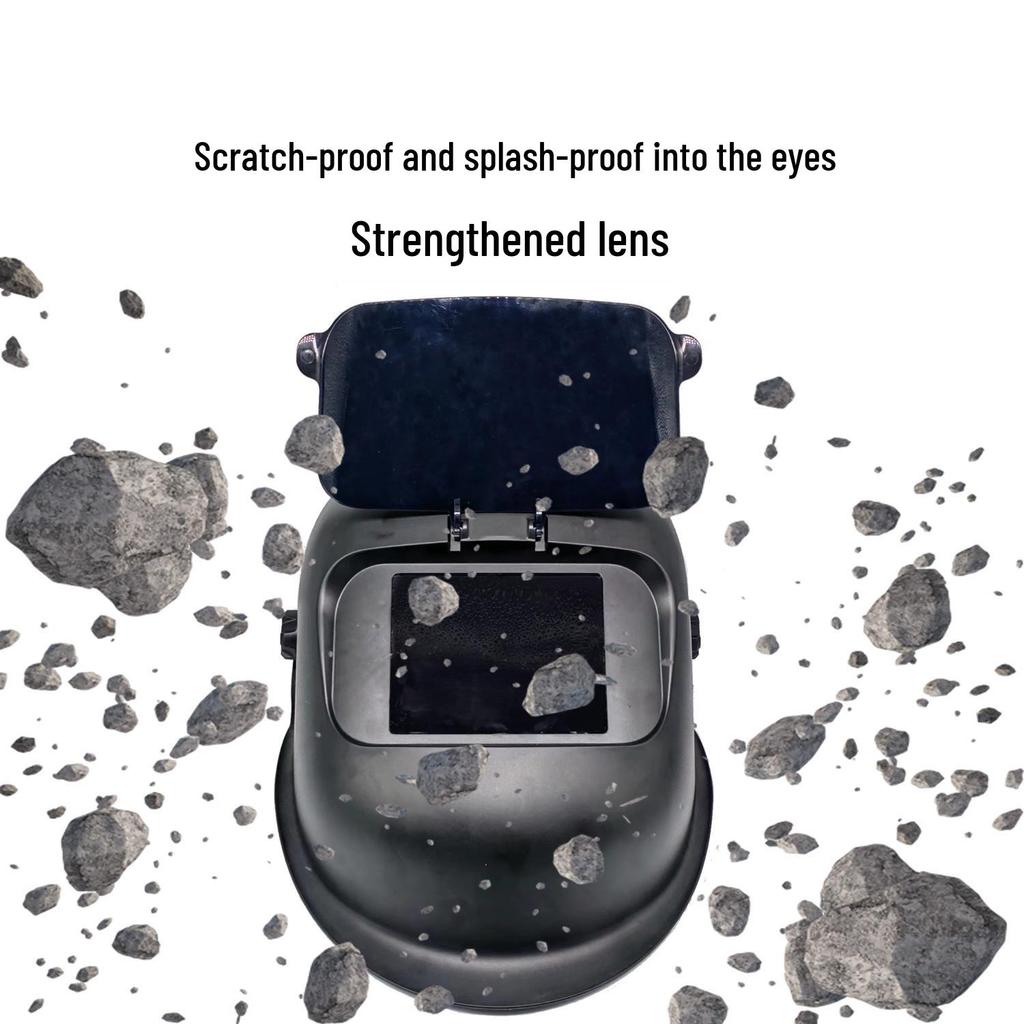 Защитный экран для сварки лазером - Легкая защита с креплением на голову для сварщиков