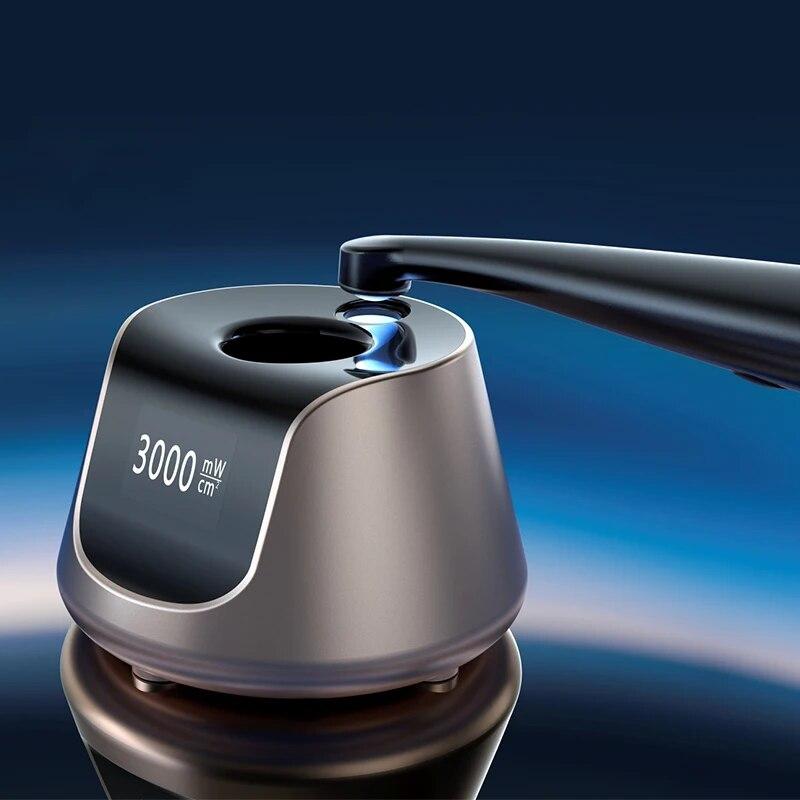 Стоматологический аппарат для фотополимеризации Woodpecker O-Star, светодиодный аппарат, стоматологическая фоточувствительная лампа, отбеливание зубов, смола, беспроводное пломбирование зубов