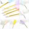 School Office Supplies Smooth Novelty Stationery Feather Pen Signature Writing Tool Ballpoint Pens