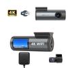 4K 1,47 дюйма Мини Скрытый Видеорегистратор Автомобильный Видеорегистратор Видеорегистратор на приборную панель Камера на приборную панель Передняя и Задняя с Wifi GPS FHD Ночное Видение Автоматический