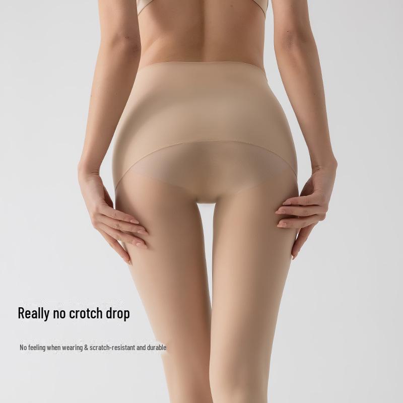 Женские тонкие колготки с высокой талией и цветочным рисунком в виде фей — телесного цвета, с добавлением бархата для осени/зимы