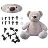 Stuffeds Toy Plush Safety Eyes DIY Funny Toy Doll Accessories Toys Eyes Doll Eyes 10mm Eyeball