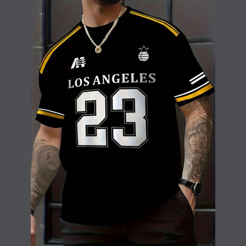 2025 Новые Взрослые Носимые Повседневные Свободные Ежедневные Топы 3D Печатные Удобные Круглые Шеи Красивые Классические Мужские Футболки Печатные Топы