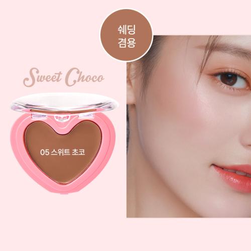 [LovelyCC] Нежный кремовый румяна 4,5 г - 5 цветов