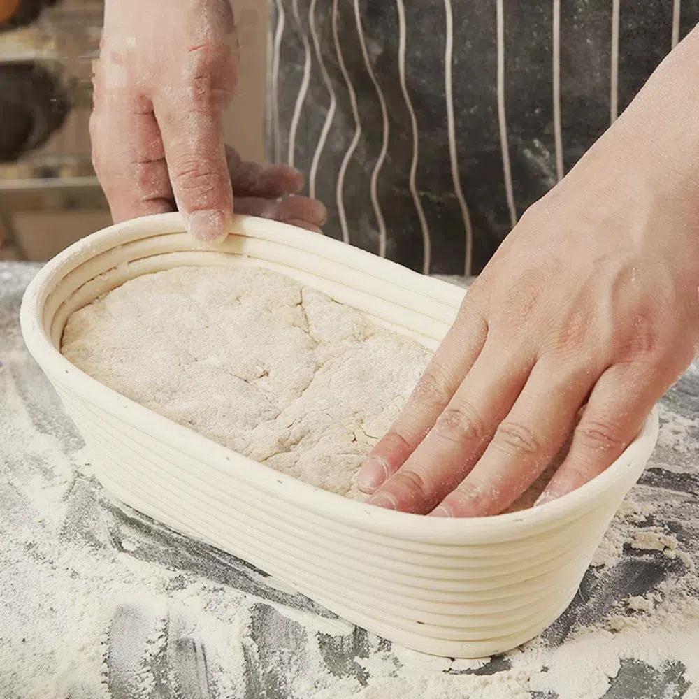 Товары для выпечки Массовая расстойка Banneton Brotform Liner Корзины Плетеная ротанговая корзина Подъем теста