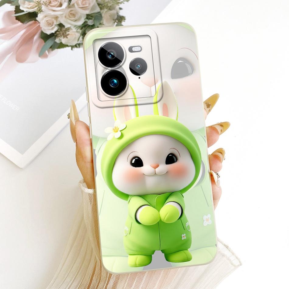 Для Realme GT 7 Pro Милый Кот Цветок Мультяшный Чехол Для Телефона Для Realme GT7 Pro RMX5010 Ударопрочный Мягкий Силиконовый Чехол Бамперы