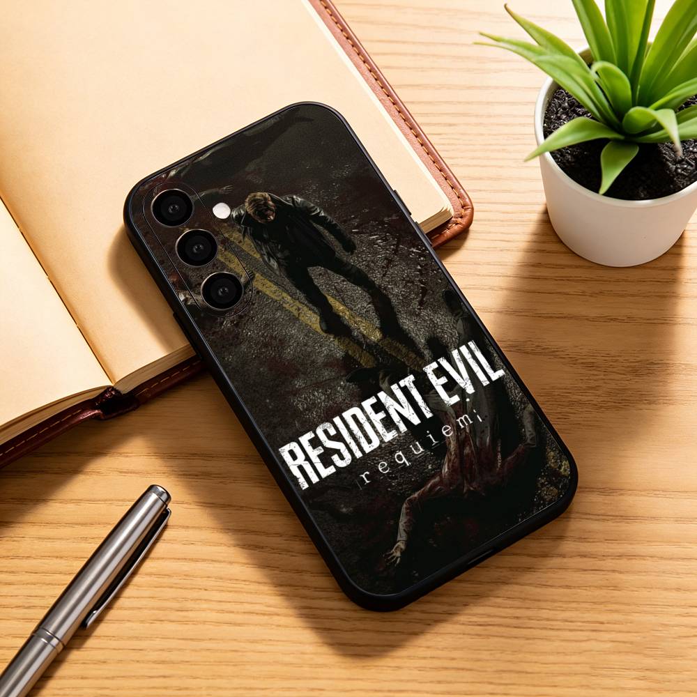 Чехол для телефона Resident Evil GAME для Samsung Galaxy A73, A72, A71, A70, A53, A52, A51, Мягкий силиконовый черный чехол