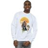 Star Wars Mens The Mandalorian Sunset Poster Sweatshirt