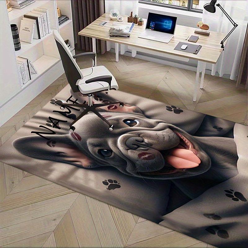 Pug Office Carpet Soft Polyester Entrance Carpet Washable Non slip Machine Washable Indoor Carpet Li