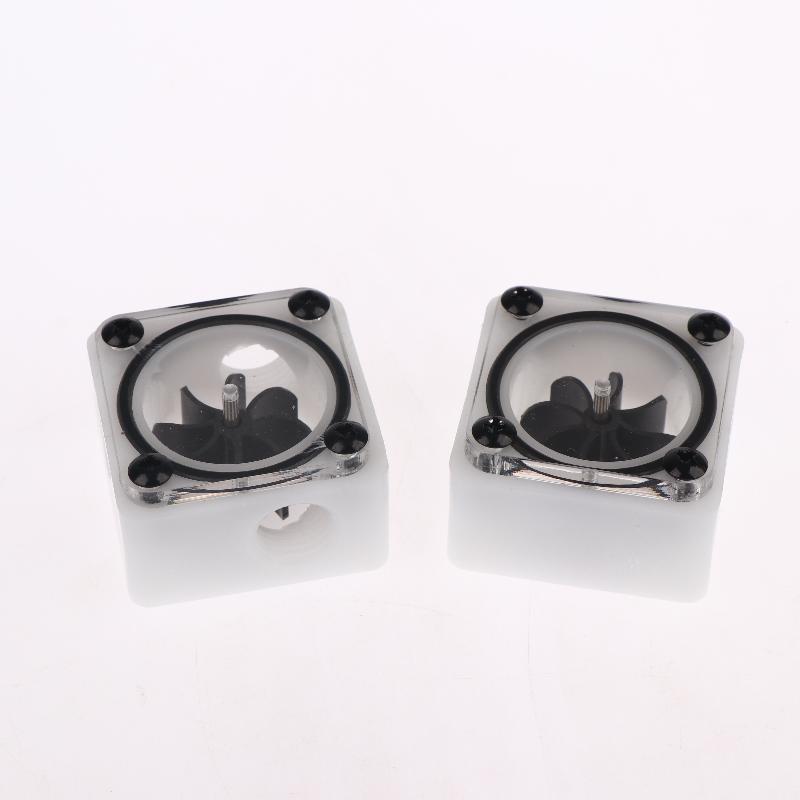 G1/4 Thread Water Cooling Flow Meter 2 Way Design Water Meter Indicator Bi Directional Meter Water Cooling System