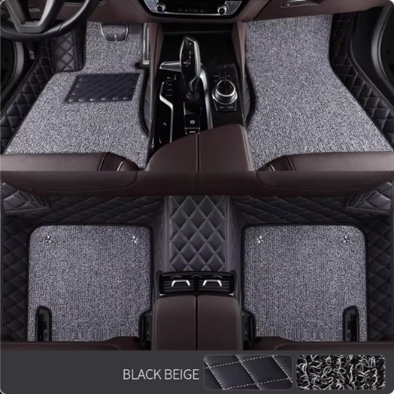 Для VW GOLF 6 7 8 Авто Новые модели Двухслойные 5D Индивидуальные автомобильные коврики Ковровые покрытия Подкладки для ног Автоаксессуары