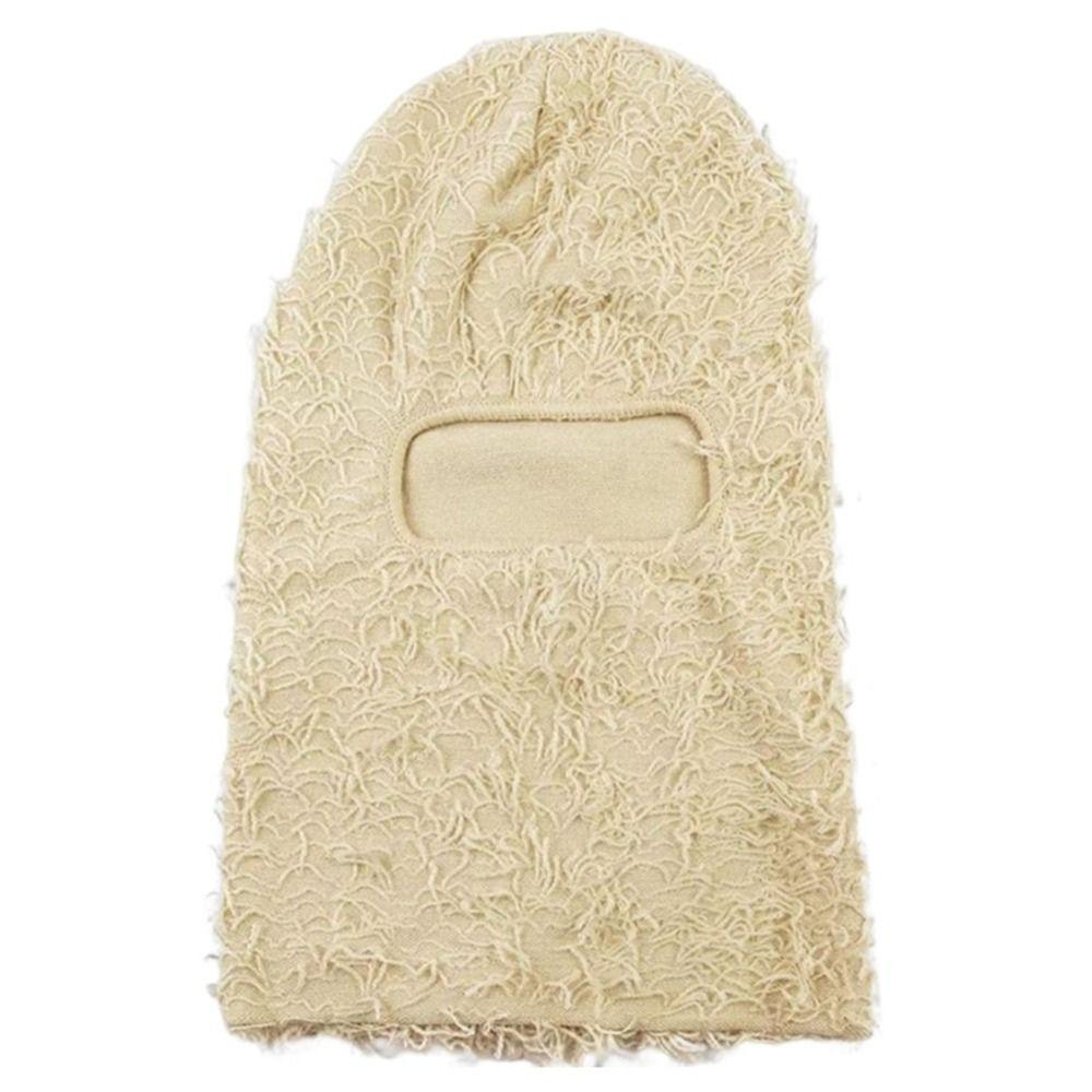 Лыжная маска на все лицо, Балаклава, вязаная шапка на Хэллоуин, шапка-бини, женские шапки