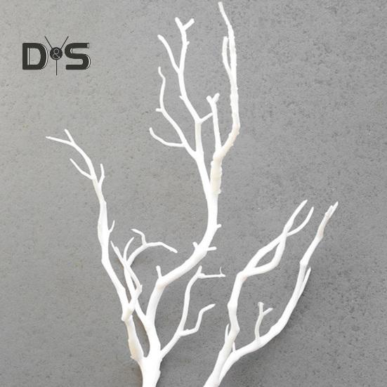 6шт искусственные поддельные павлин коралловые растения сушеные ветки деревьев свадебный домашний декор