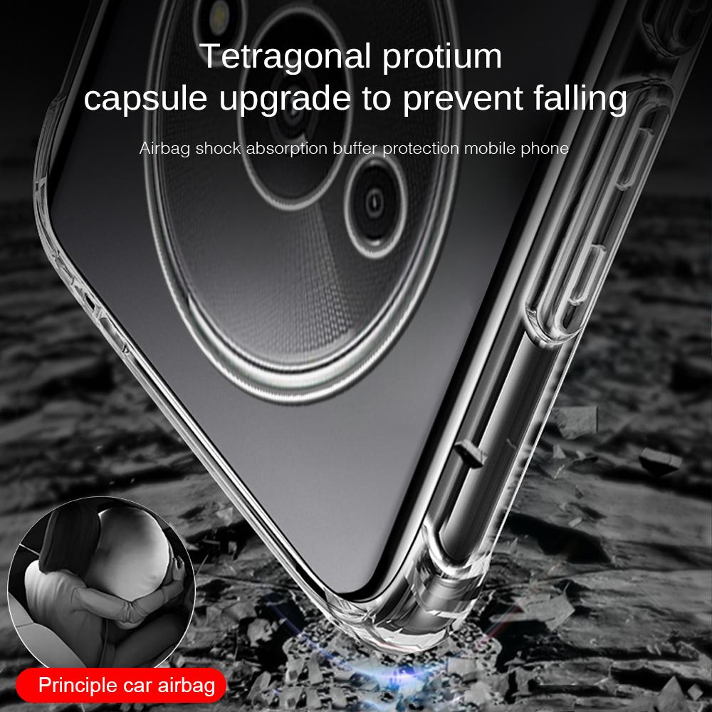 Супер противоударный мягкий прозрачный чехол для телефона Redmi A3 с подушкой безопасности, прозрачный чехол из ТПУ для Redmi A3 4G 2024